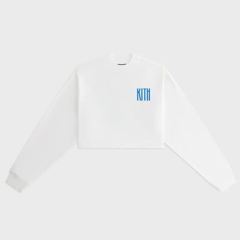 Kith Women Jasper Summer Peach Long Sleeve - White made by Kith