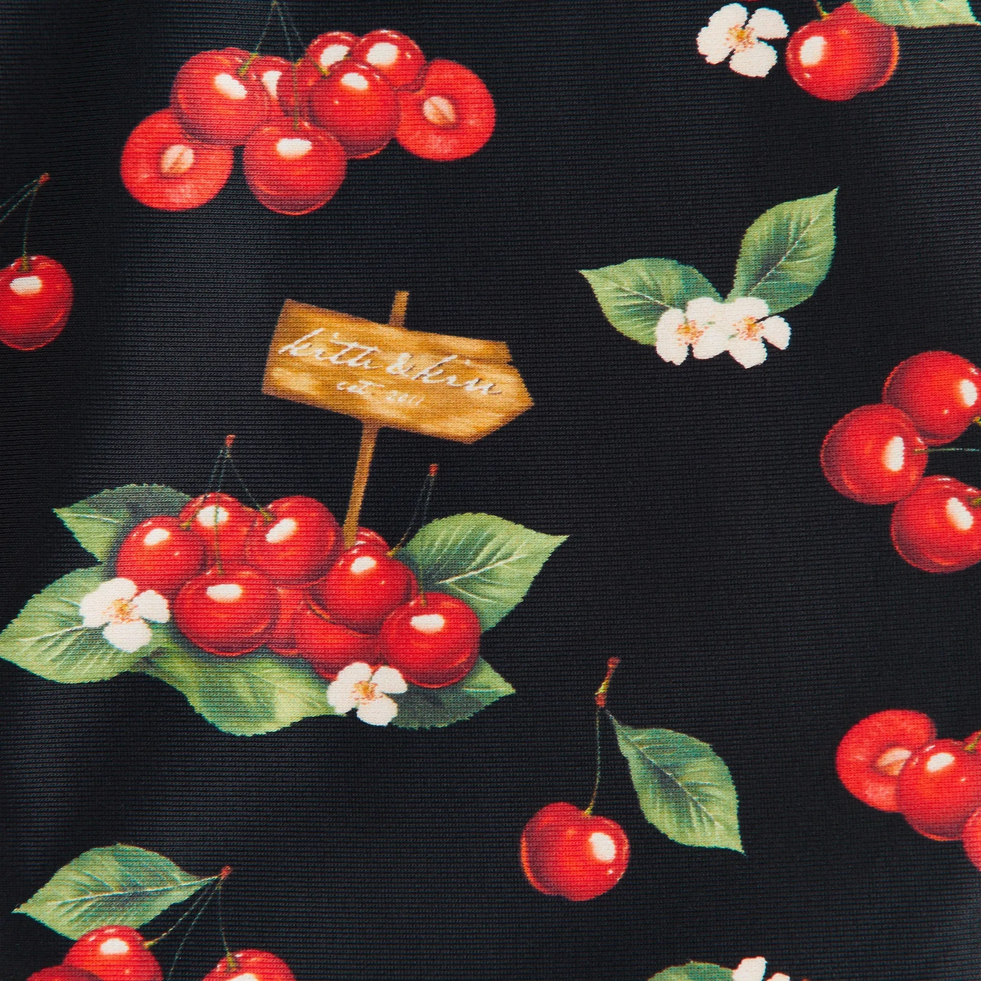 Kith Women Iris Cherry Tie Bottom - Black sold by Kith product image thumbnail 5