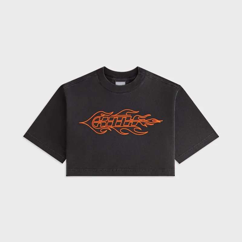 Kith Women Fei Blaze Logo Tee - Black made by Kith