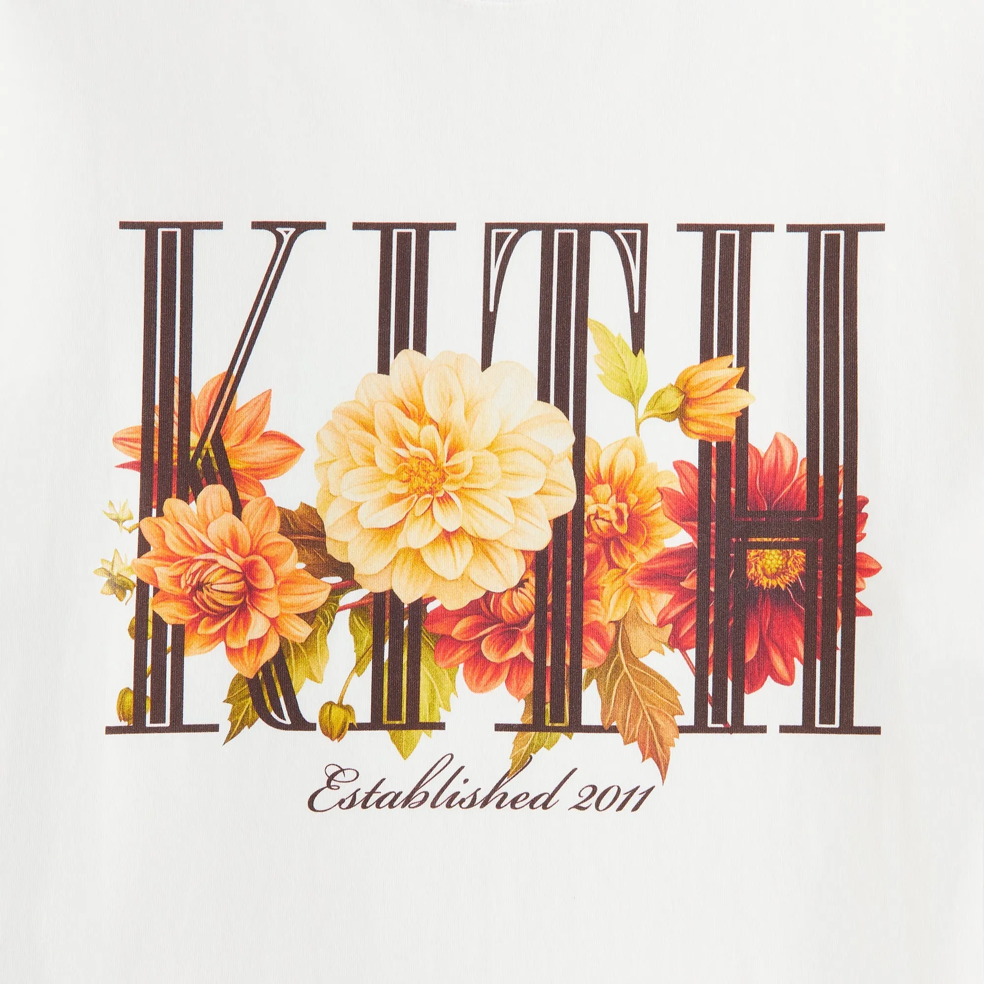 Kith Women Dahlia Vintage Tee - White sold by Kith product image thumbnail 3