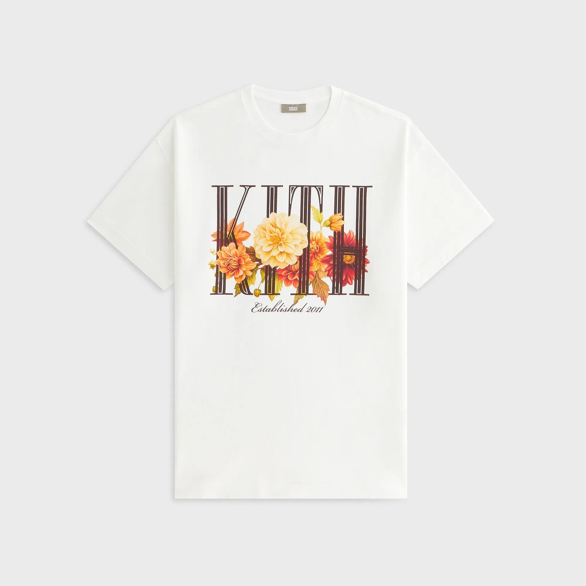 Kith Women Dahlia Vintage Tee - White sold by Kith