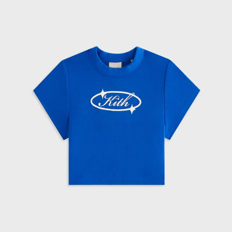Kith Women Corvin Kith Gleam Cap Sleeve Tee - Cyclone made by Kith