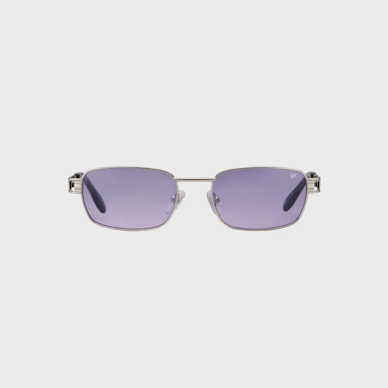 Vintage Frames Dime 24KT White Gold Sunglasses - Black made by Kith