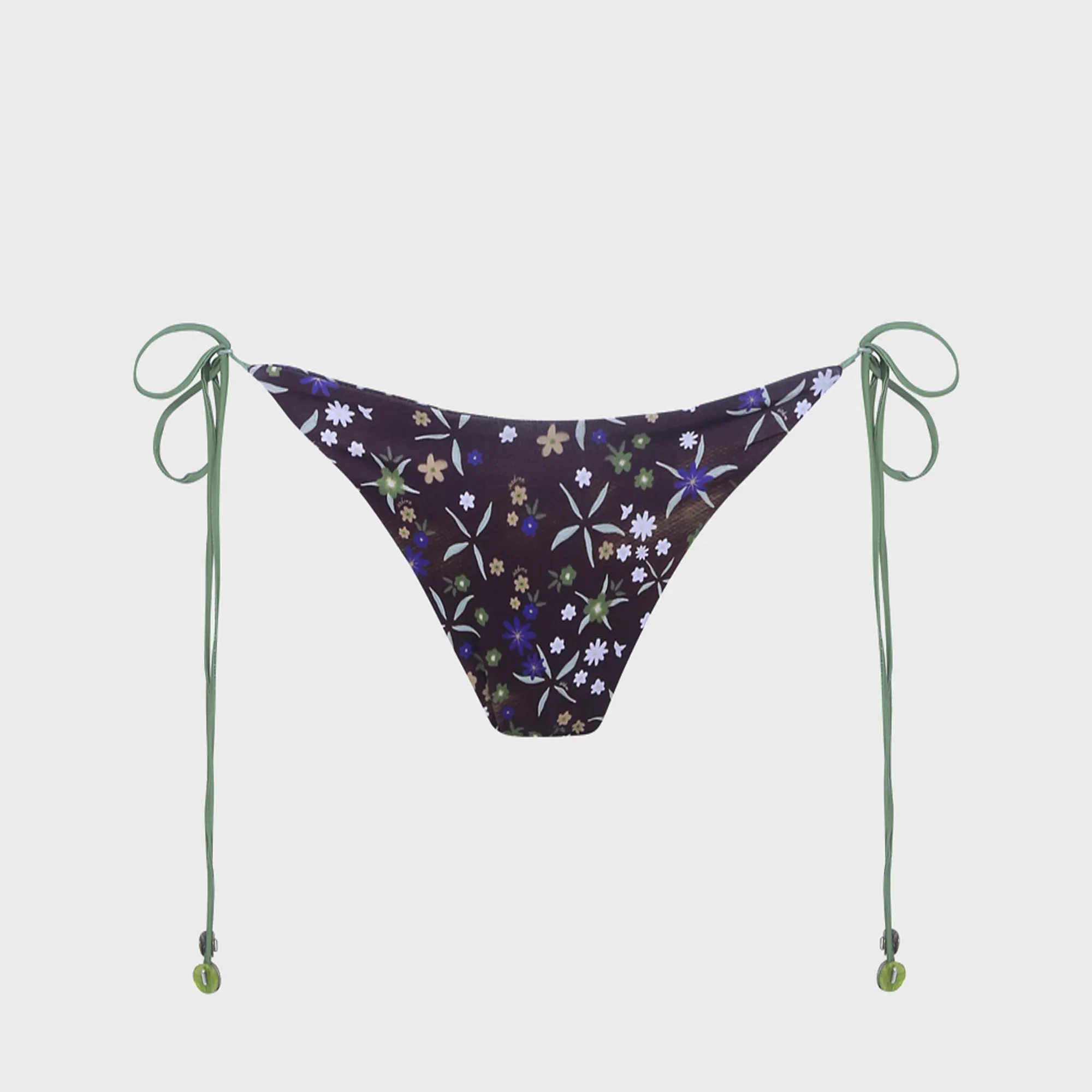 Siedres Rom Tie-Detailed Low-Rise Bikini Brief - Multi sold by Kith