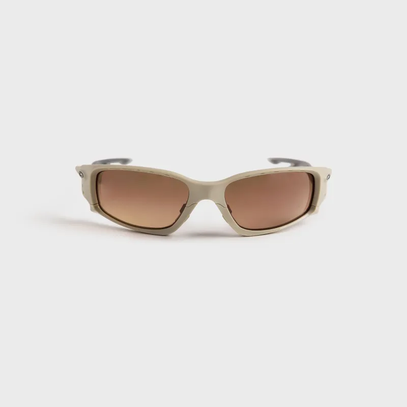 Oakley Plantaris SQ Sunglasses - Matte Sand / Prizm Brown Gradient made by Oakley