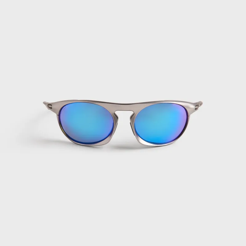 Oakley Neo Jacket Sunglasses - Satin Chrome / Prizm Sapphire made by Oakley