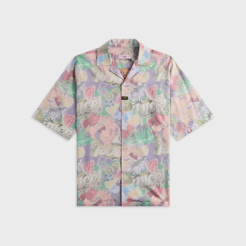 Martine Rose Boxy Short Sleeve Shirt - Multicolour Fruits made by Martine Rose
