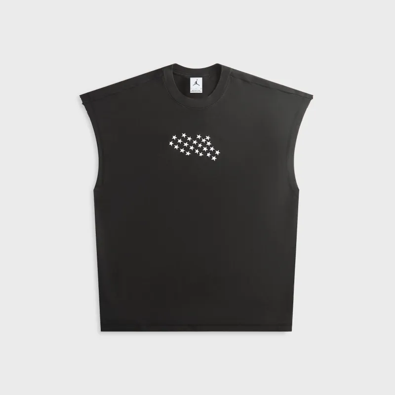 Jordan x IH Cut-Off Tee - Black made by Jordan
