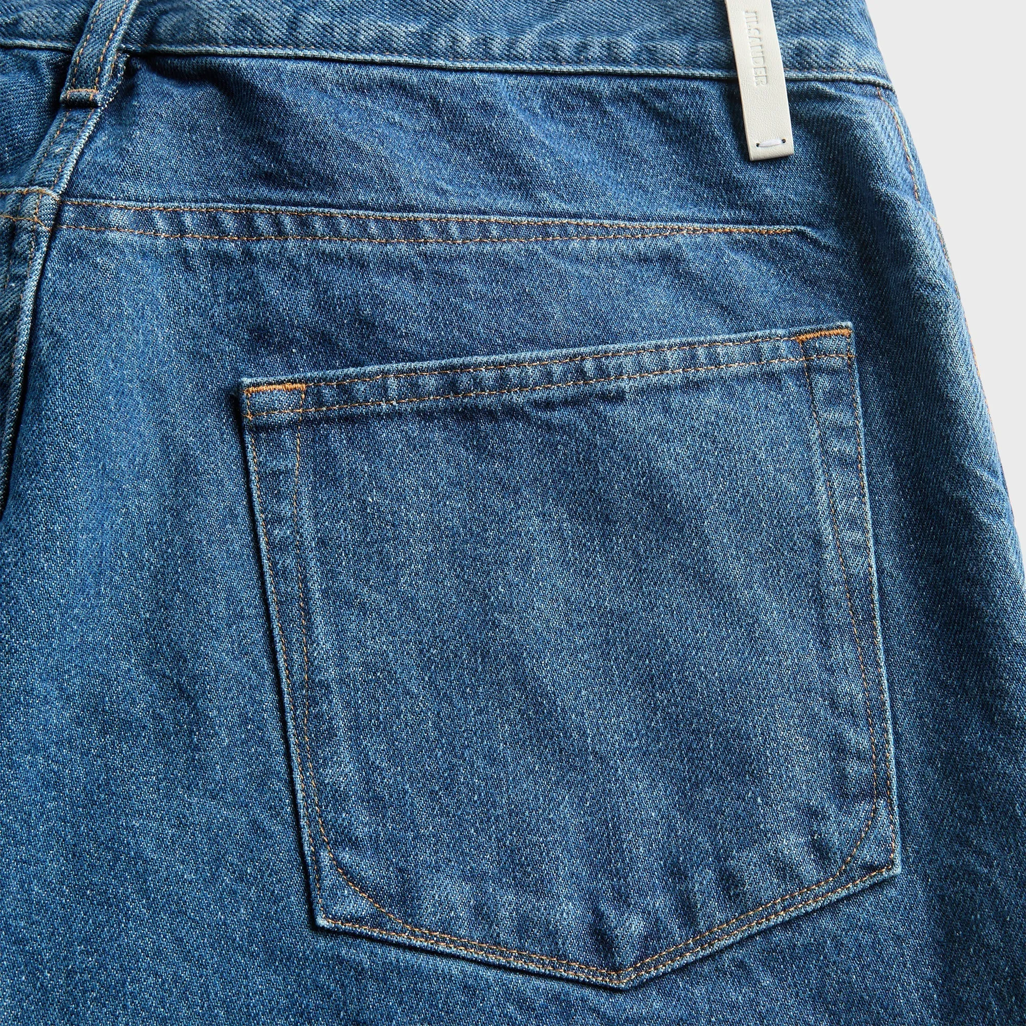 Jil Sander Denim Cut-Out Trouser - Medium Denim sold by Kith product image thumbnail 3
