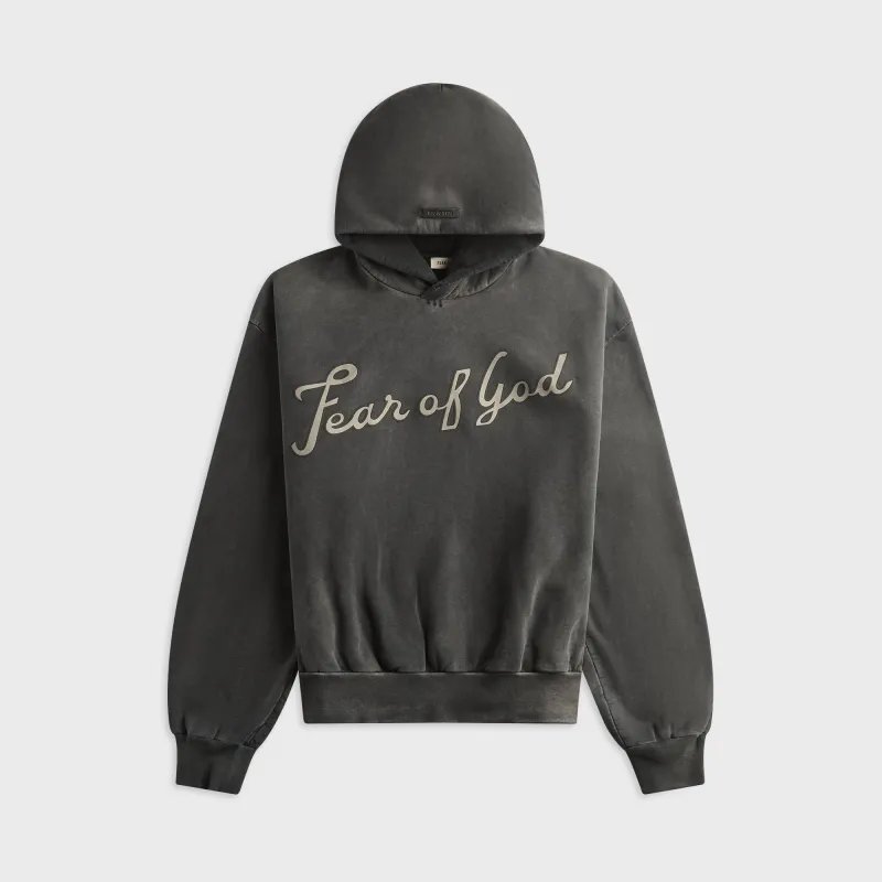 Fear of God 26 Classic Half Raglan Hoodie - Off Black made by Fear of God