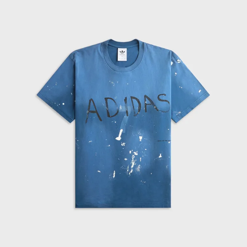 adidas x Song for the Mute 007 Short Sleeve Tee - Blue made by Adidas