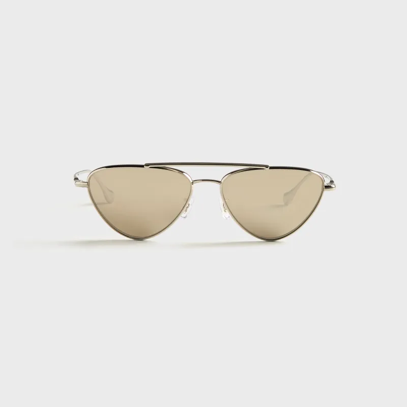 Oliver Peoples x Jil Sander 56 Edition 1 Sunglasses - Silver made by Oliver Peoples