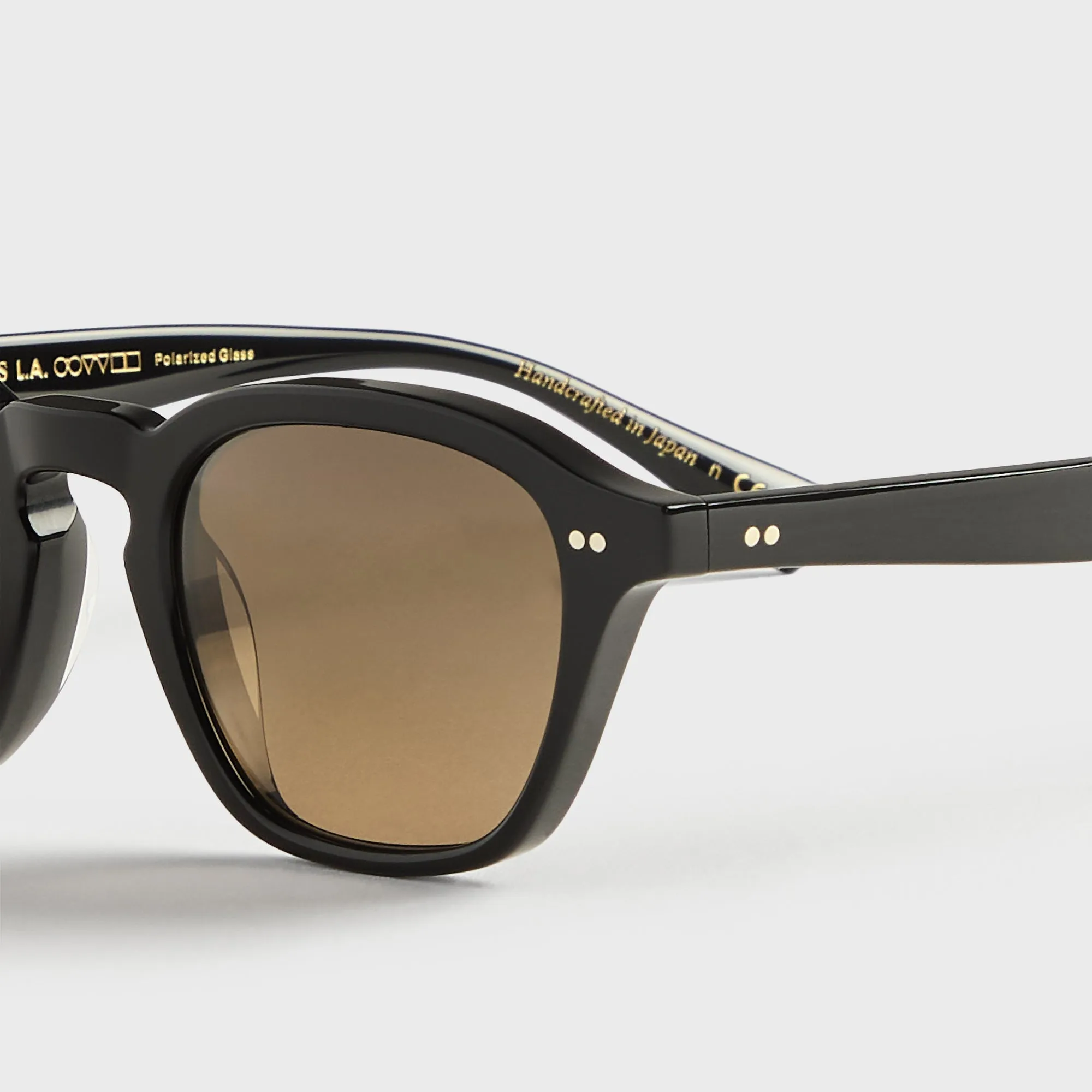 Oliver Peoples Eyles Sunglasses - Black / Sandstone Gradient sold by Kith product image thumbnail 3
