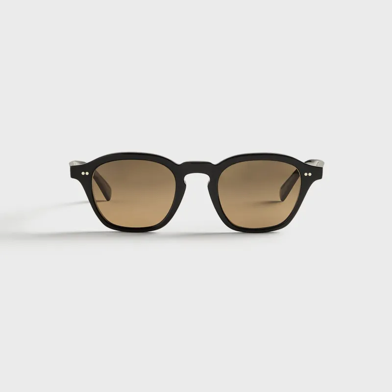 Oliver Peoples Eyles Sunglasses - Black / Sandstone Gradient made by Oliver Peoples