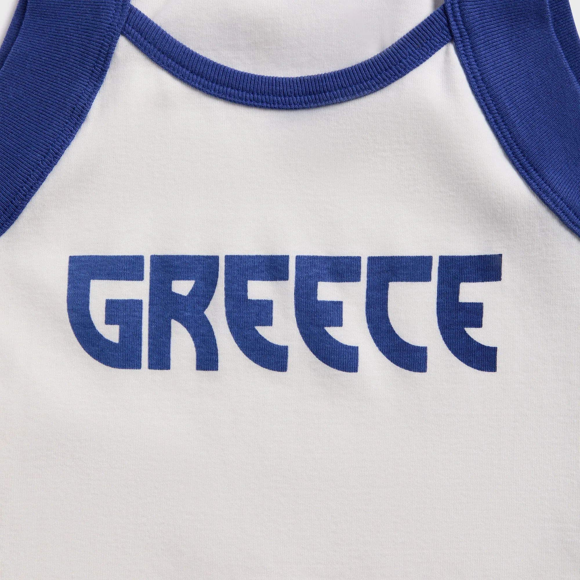 Made Some Greece Tank Top - White / Navy sold by Kith product image thumbnail 3
