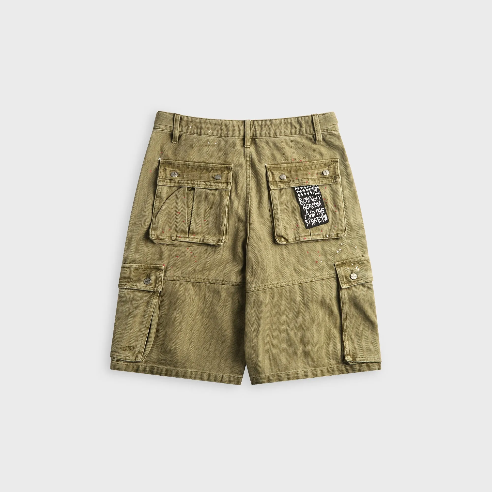 Ksubi Trooper Militant Cargo Short - Khaki sold by Kith product image thumbnail 2