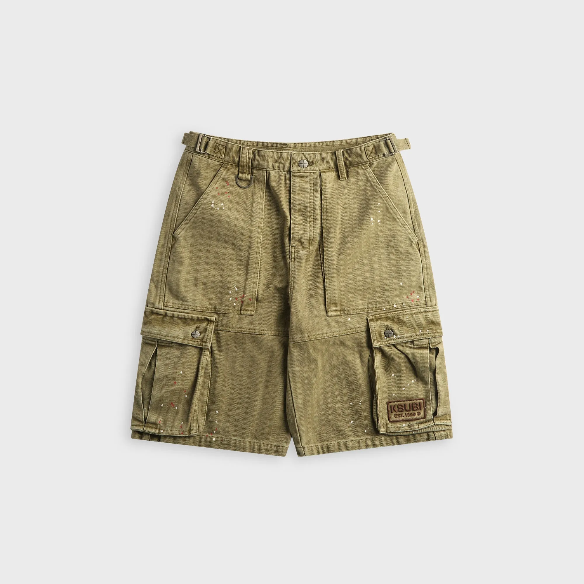 Ksubi Trooper Militant Cargo Short - Khaki sold by Kith