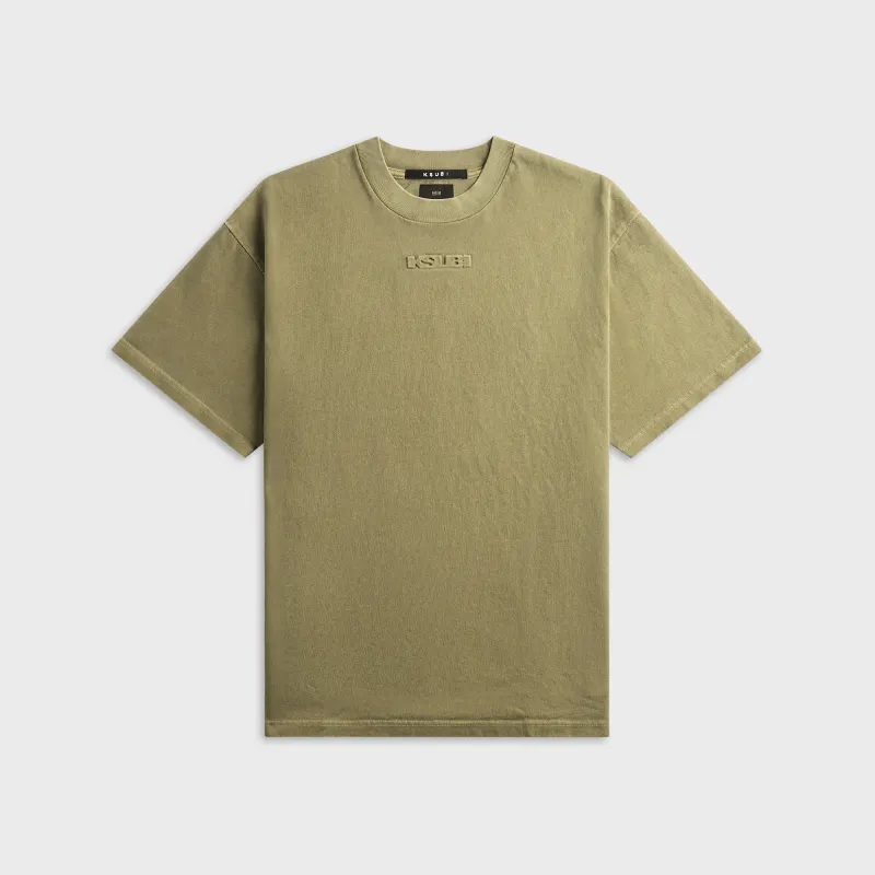 Ksubi Intruder Ekcess Militant Short Sleeve Tee - Khaki made by Ksubi