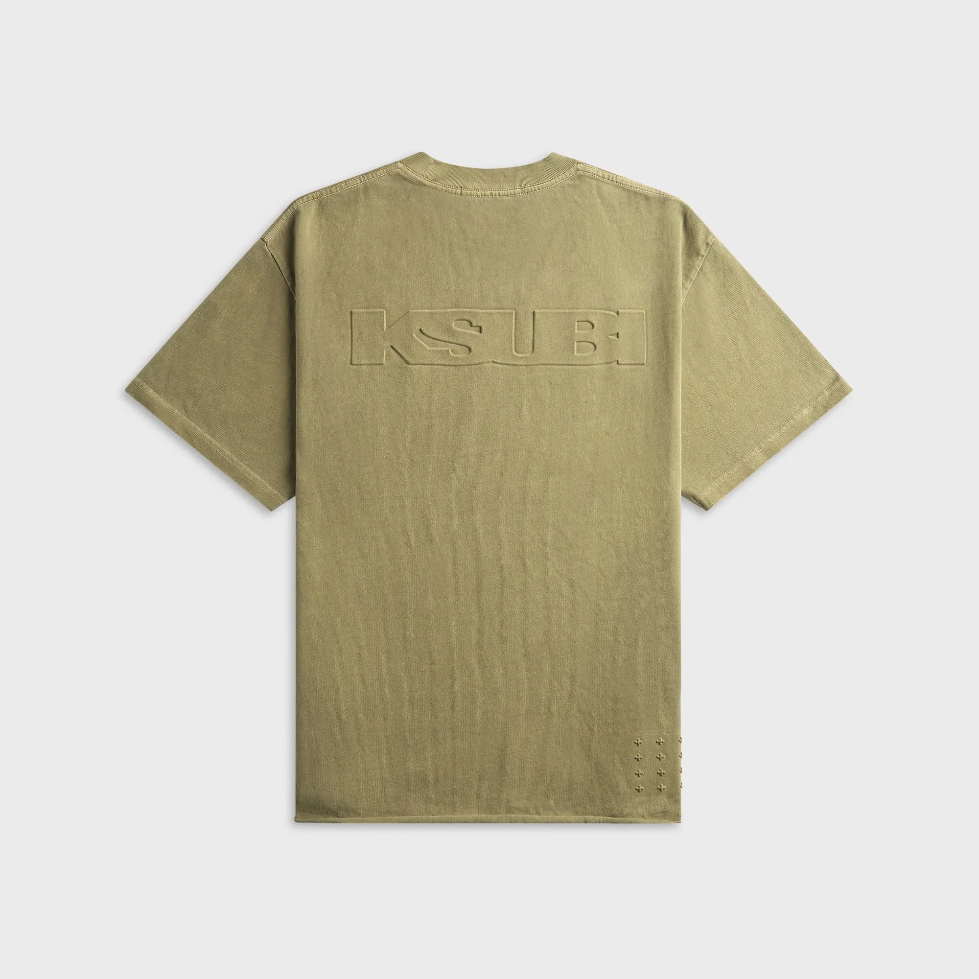 Ksubi Intruder Ekcess Militant Short Sleeve Tee - Khaki sold by Kith product image thumbnail 2