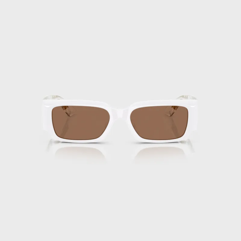 KHAITE x Oliver Peoples 1995C Sunglasses - White / Brown made by Kith