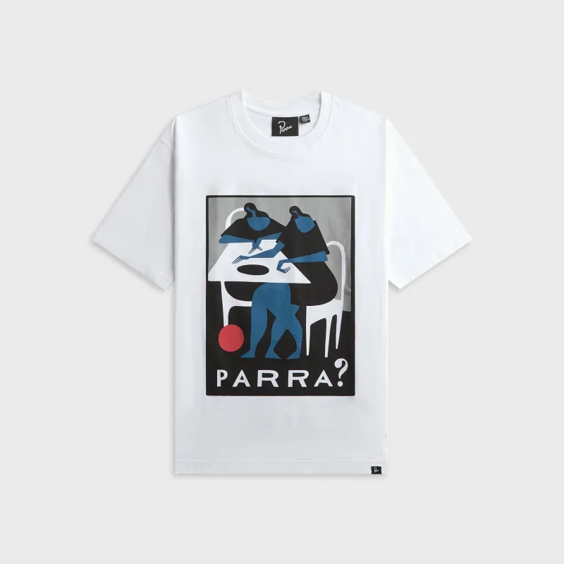 by Parra What Is This Tee - White made by by Parra