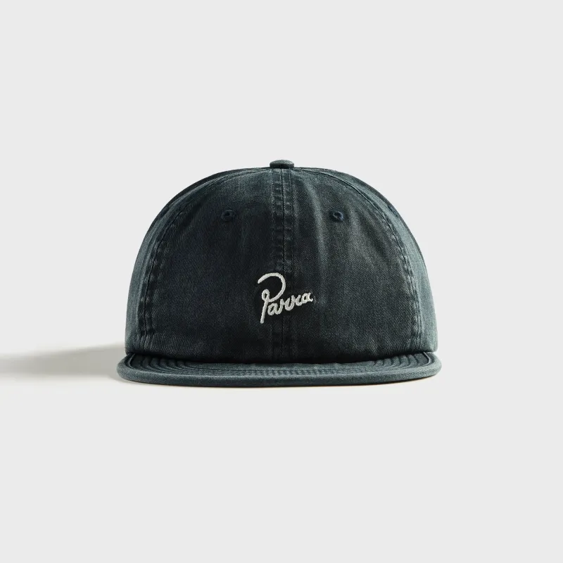 by Parra Signature 6 Panel Cap - Blue made by by Parra