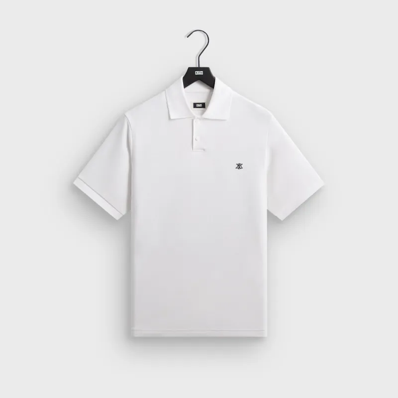 Kith Pique Ainslie Polo - White made by Kith