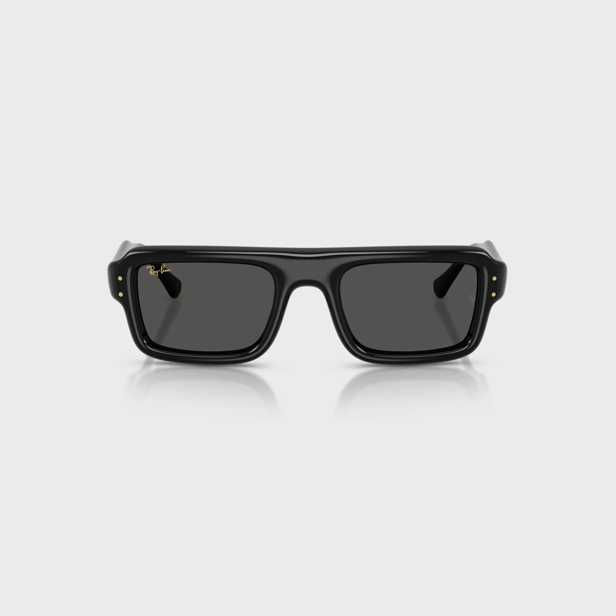 Ray Ban x A$AP Rocky Flacko Puffer Sunglasses - Black Frame / Dark Grey Lens sold by Kith