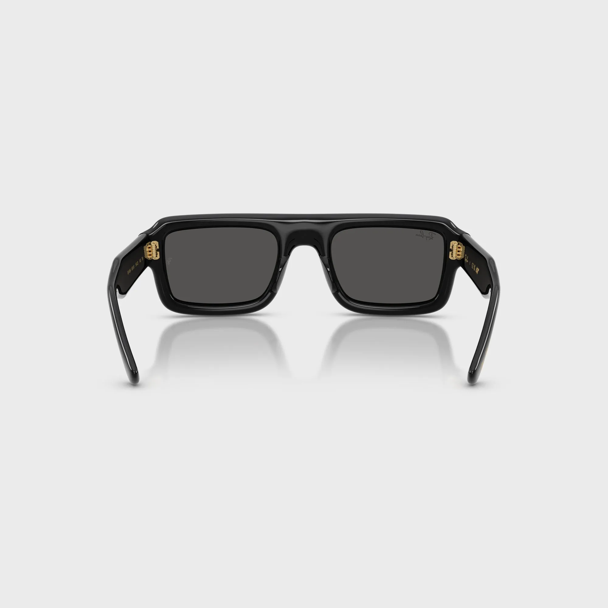 Ray Ban x A$AP Rocky Flacko Puffer Sunglasses - Black Frame / Dark Grey Lens sold by Kith product image thumbnail 5