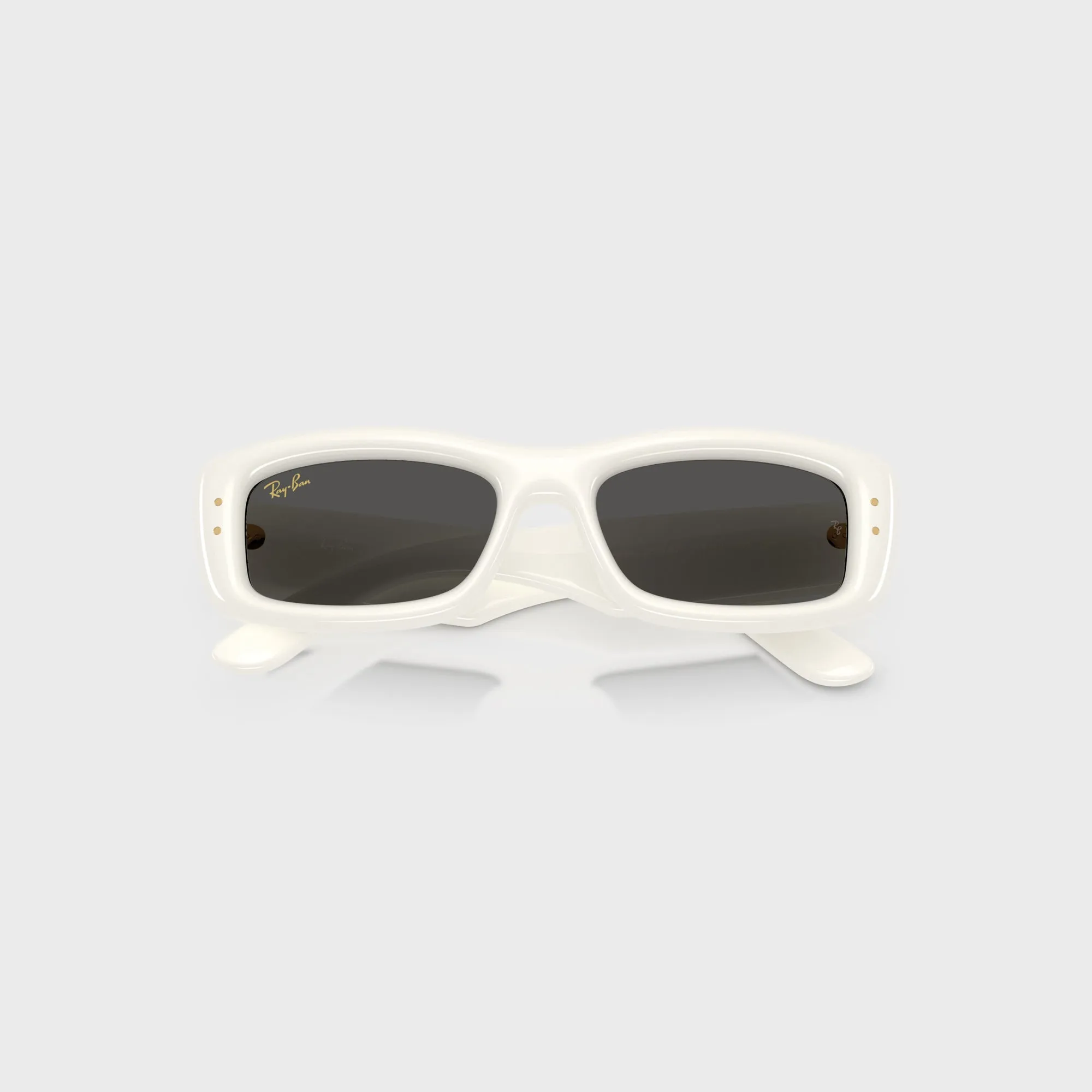 Ray Ban x A$AP Rocky Kiliane Puffer Sunglasses - White Frame / Dark Grey Lens sold by Kith product image thumbnail 3