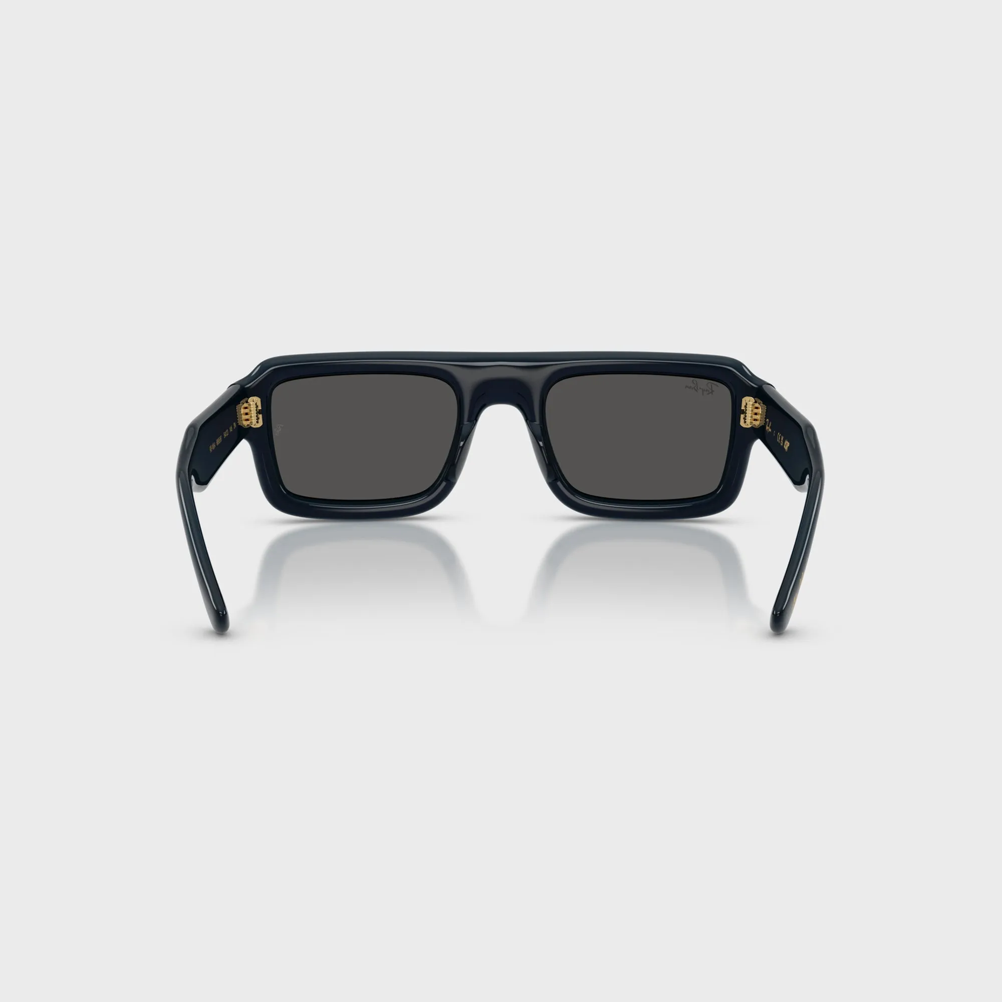 Ray-Ban x A$AP Rocky Flacko Puffer Sunglasses - Transparent Blue Frame / Dark Grey Lens sold by Kith product image thumbnail 5