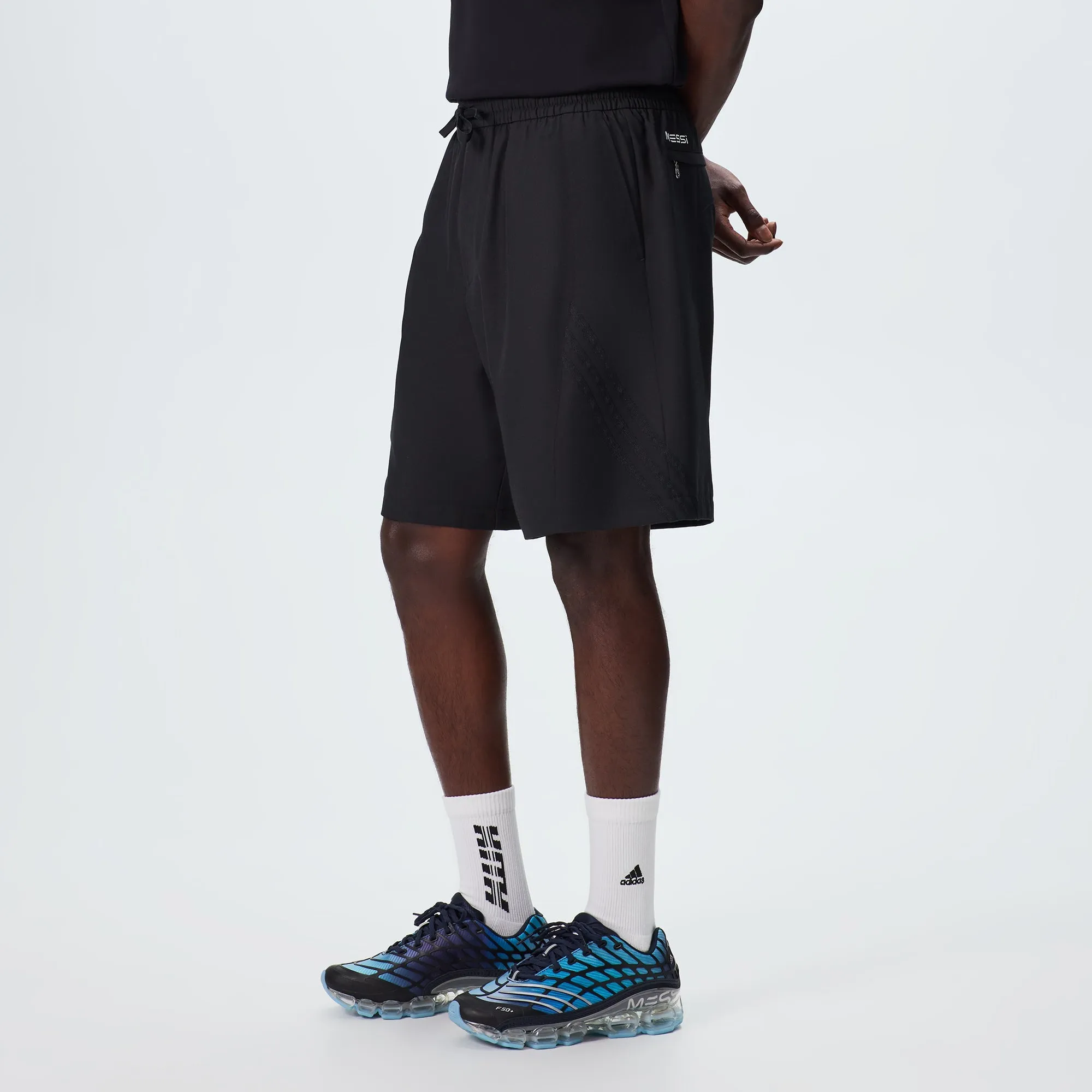 Kith & Messi for adidas Football Suiting Short - Black sold by Kith product image thumbnail 2