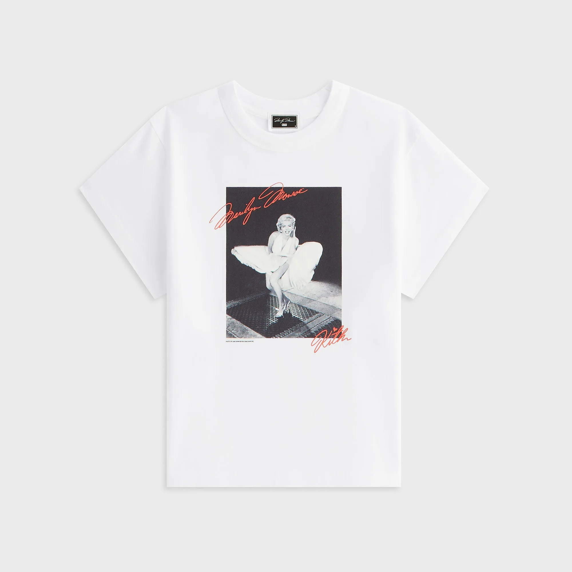 Kith Women for Marilyn Monroe Skirt Mulberry Vintage Tee - White sold by Kith