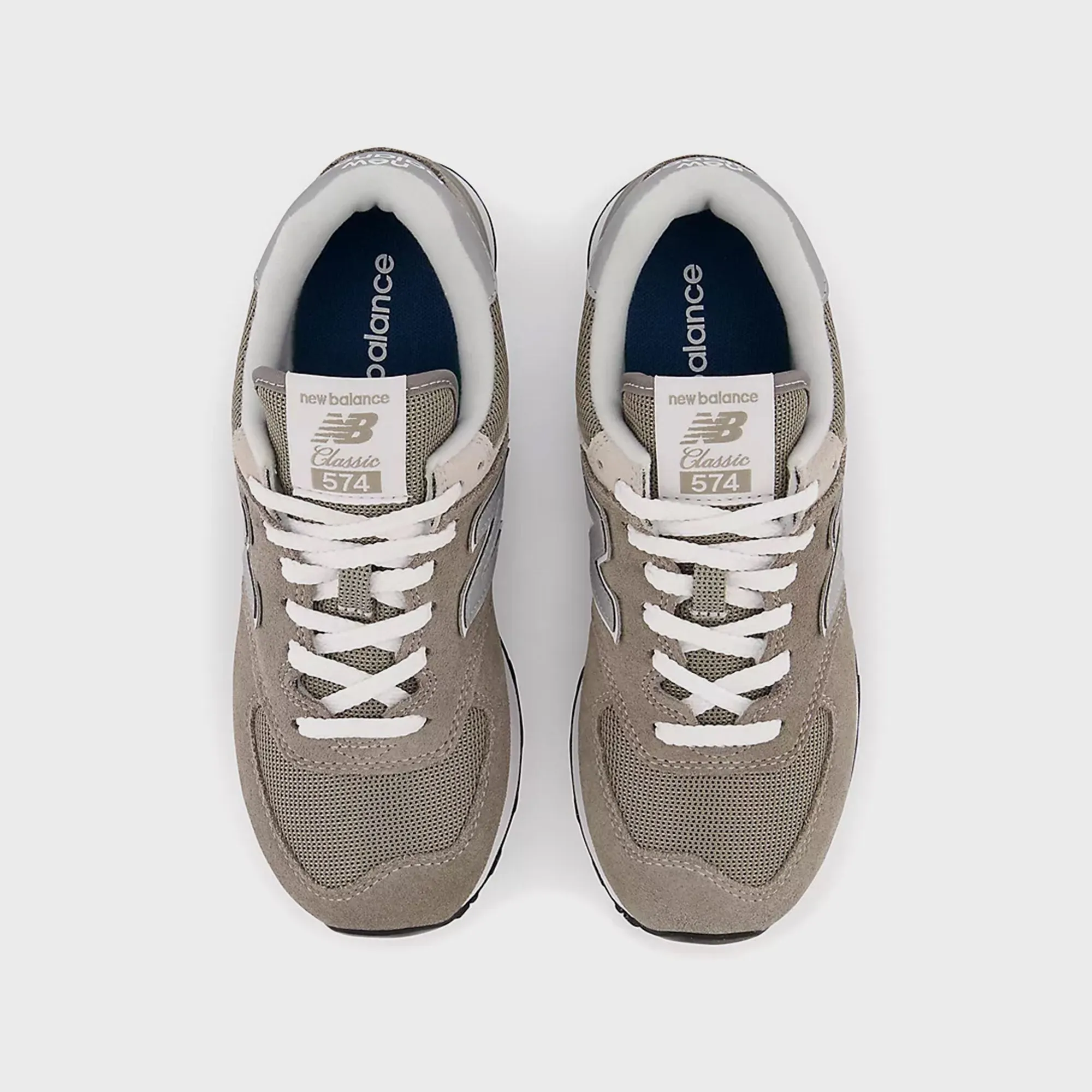 New Balance WMNS 574 Core - Grey / White sold by Kith product image thumbnail 4