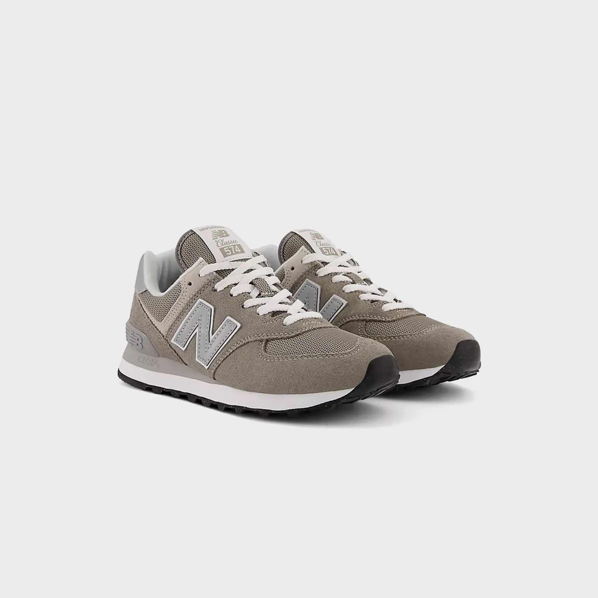 New Balance WMNS 574 Core - Grey / White sold by Kith product image thumbnail 2
