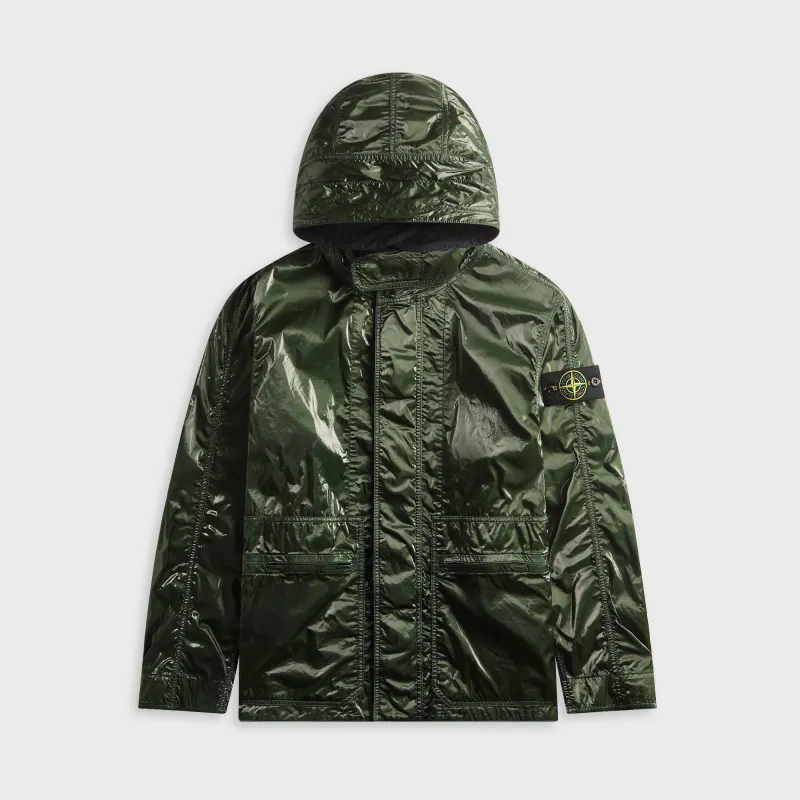 Stone Island x New Balance World Cup Short Parka Jacket - Juniper made by Stone Island