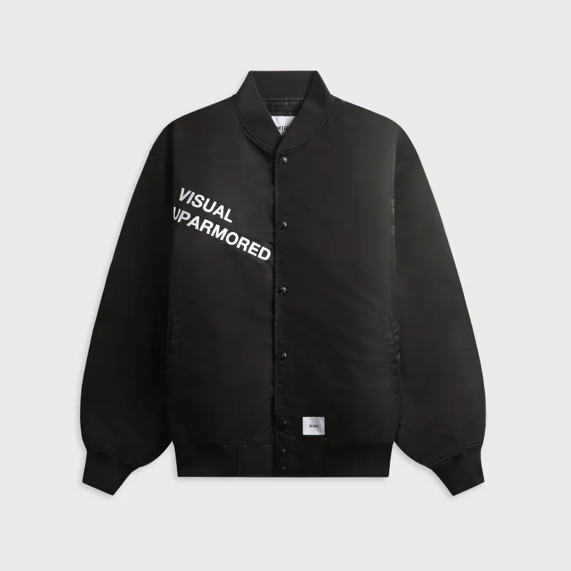 WTAPS Team Nylon Twill Jacket - Black made by WTAPS