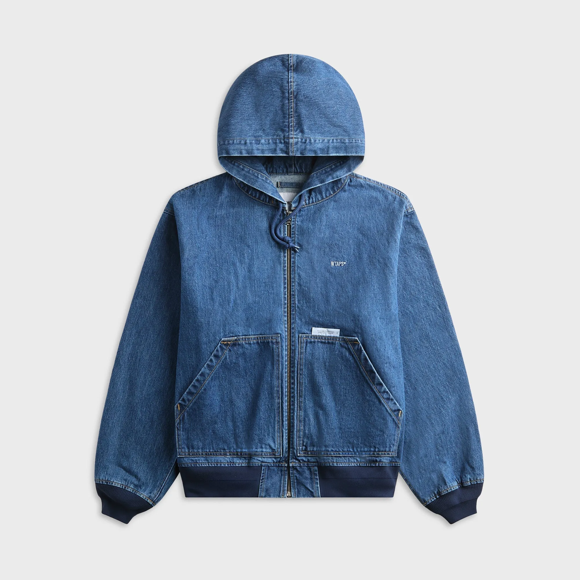 WTAPS D00M Cotton Denim Jacket - Indigo sold by Kith