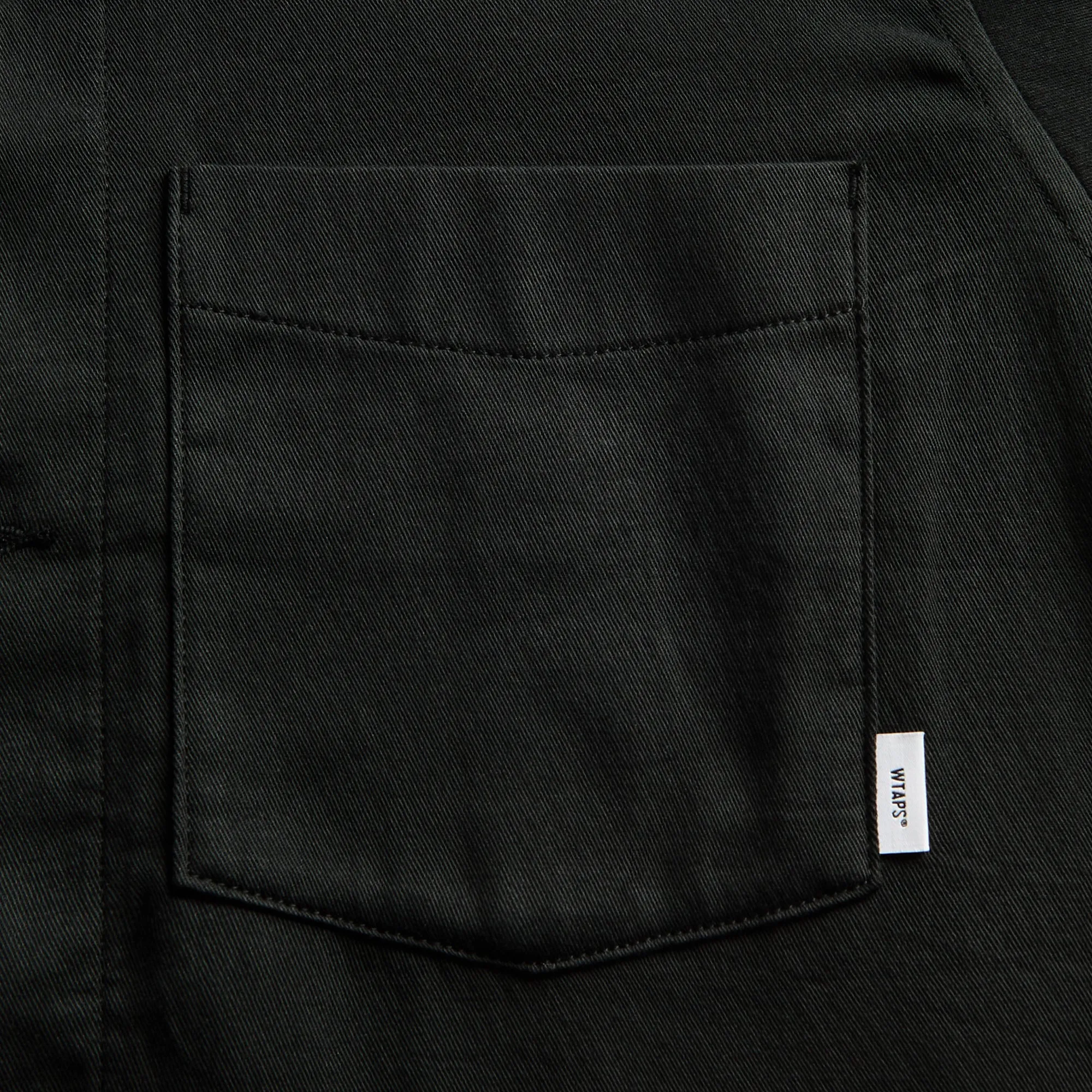 WTAPS CBW Cotton Twill Long Sleeve Shirt - Black sold by Kith product image thumbnail 3