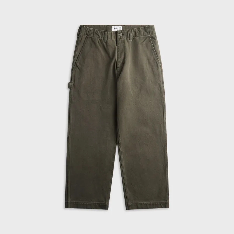 WTAPS ARMSTG2501 Cotton Canvas Trouser - Olive Drab made by WTAPS