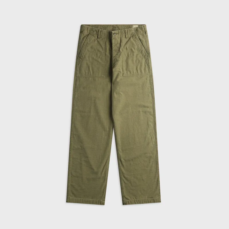 orSLOW Vintage Fit Fatigue Pant - Dark Olive made by orSlow