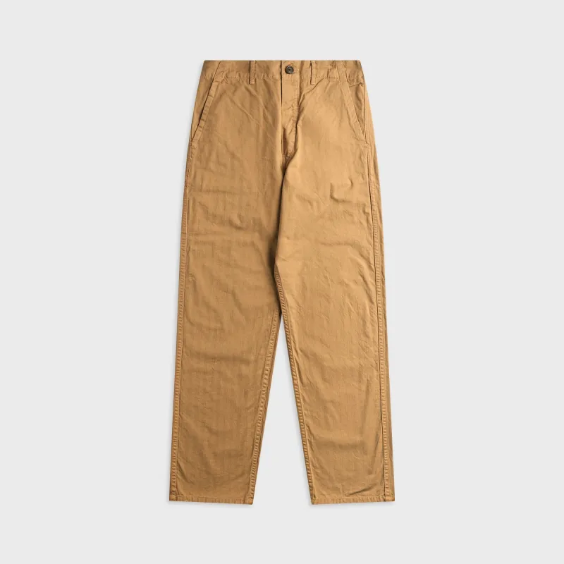 orSLOW French Work Pant - Khaki made by orSlow