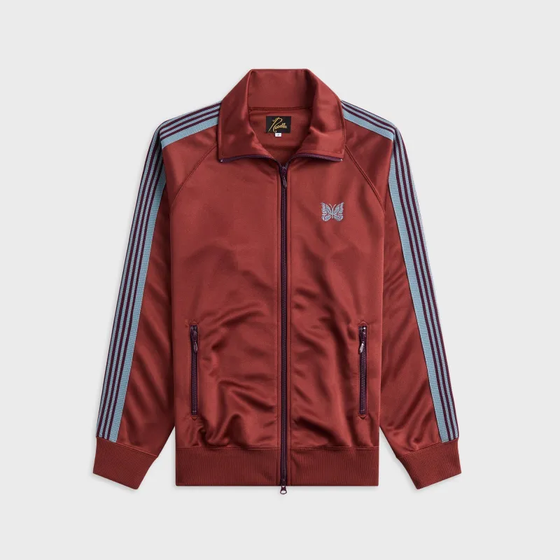 Needles Poly Smooth Track Jacket - Rust made by Needles