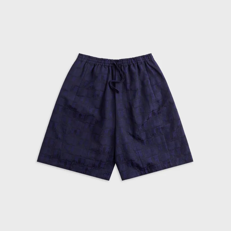 Needles H.D. Native Jacquard Short - Purple made by Needles