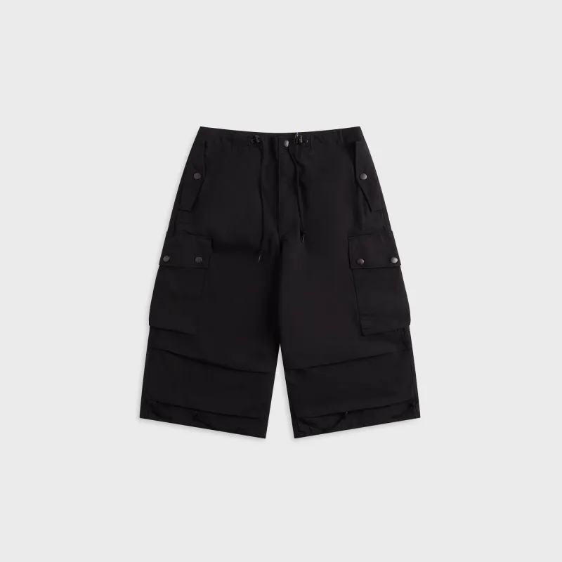 Needles Field Cotton Ripstop Short - Black made by Needles