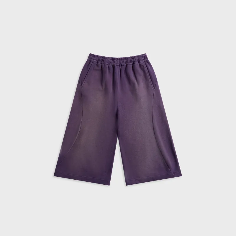 KOZABURO Faded Dexter Sweatshort - Purple made by Kith