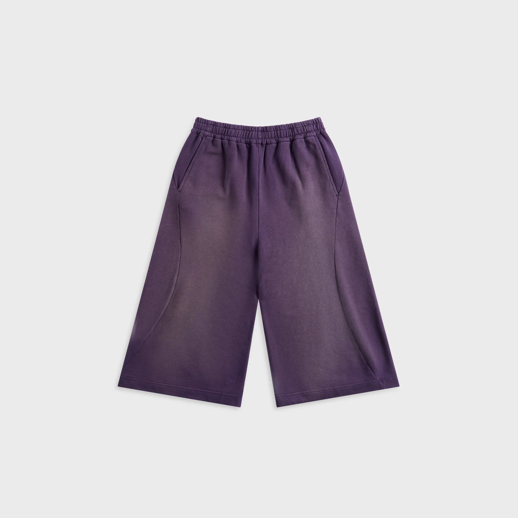 KOZABURO Faded Dexter Sweatshort - Purple sold by Kith