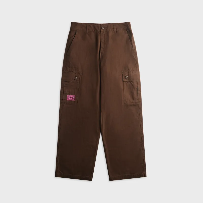 by Parra Stuff Cargo Pant - Brown made by by Parra