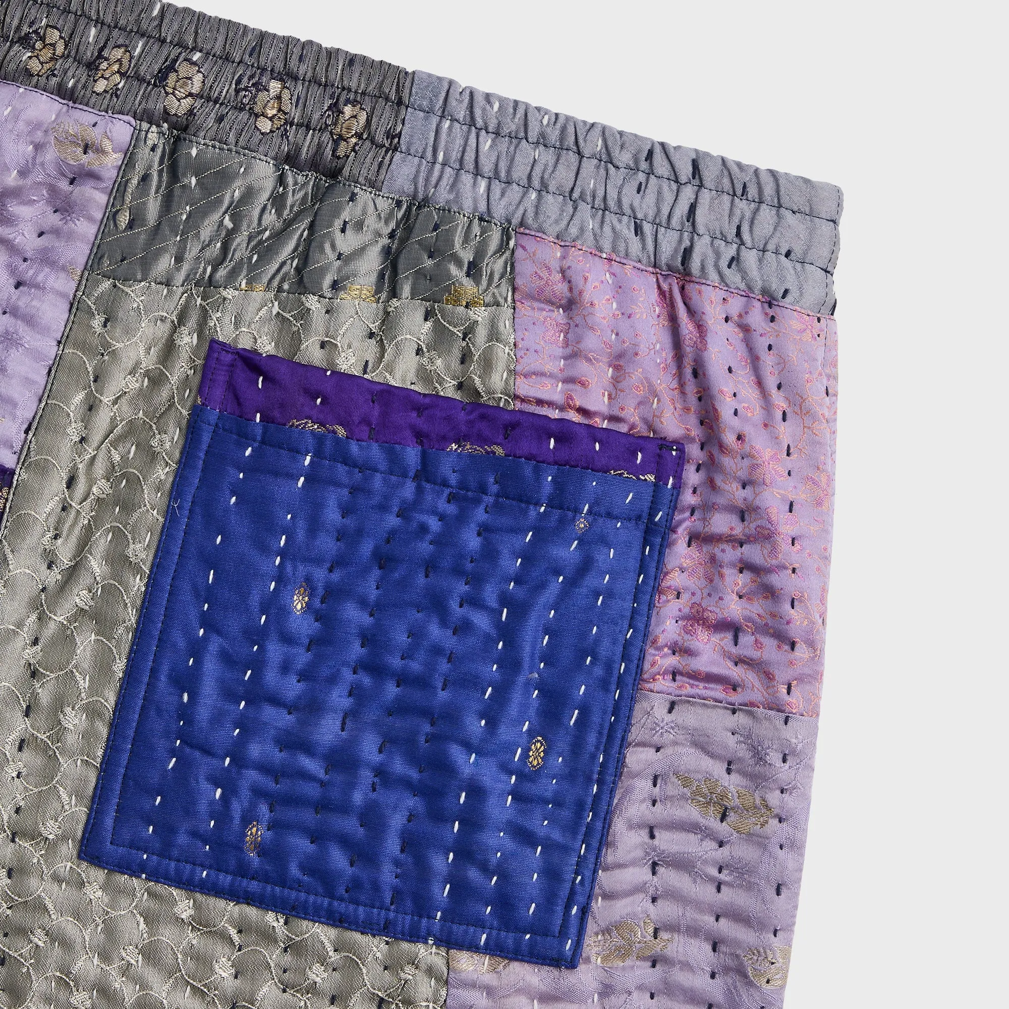 &Kin Tal Patchwork Short - Blue / Multi sold by Kith product image thumbnail 4