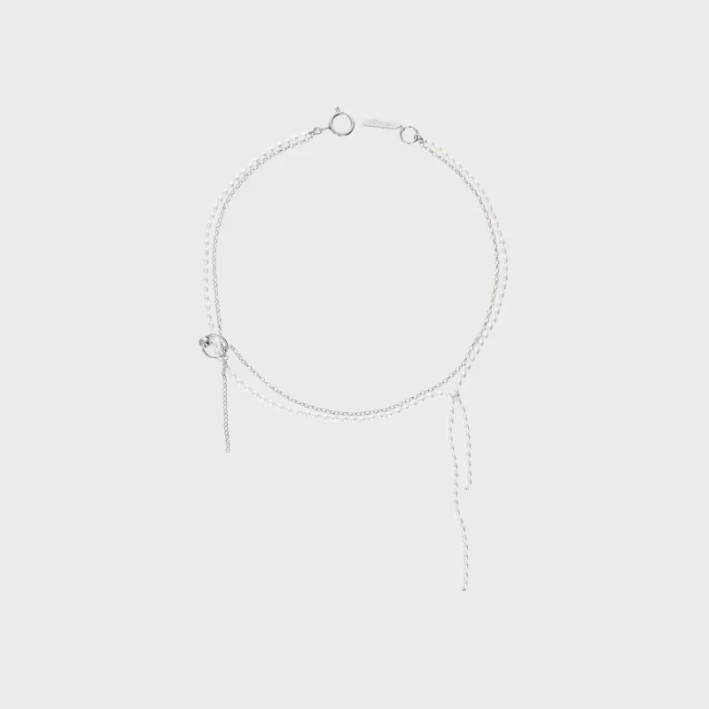 Justine Clenquet Alba Necklace - Silver made by Justine Clenquet